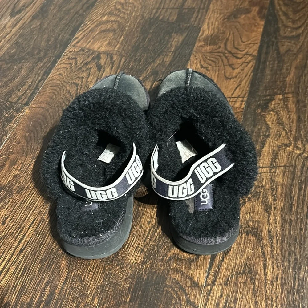 Funkette Water Resistant‎ Genuine Shearling Trim Clog